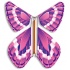 Papillon volant Lilas rose