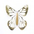 Pack 5 Butterfly Silver Metal