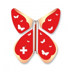 Papillon volant "Suisse"