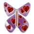 Papillon volant Amour pourpre