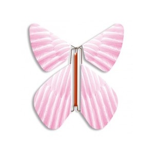 Magic Butterfly pink Feather