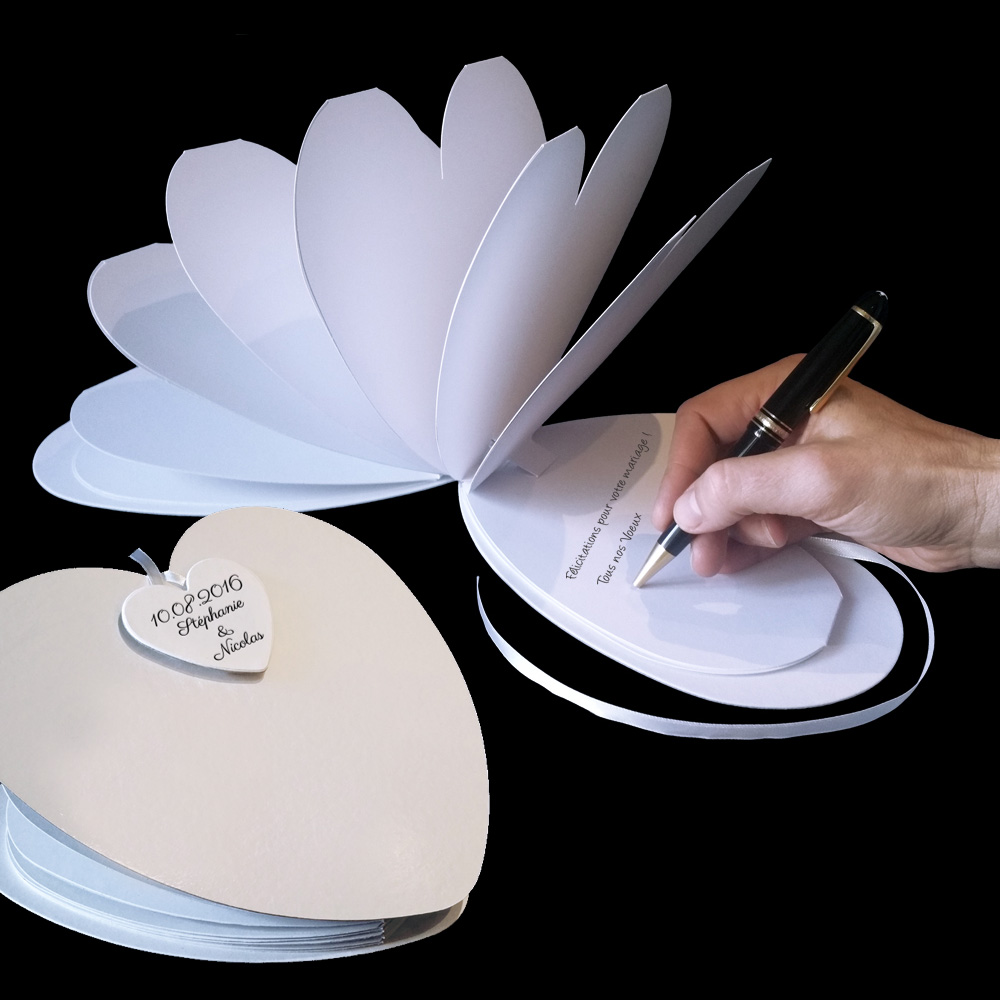 le Coeur Magique Livre d'or - Magic Heart Guestbook